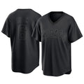 Trusc C.Cubs #6 Matt Shaw Player Black T-shirt Home Game Stitched Jerseys