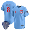 Trusc C.Cubs #8 Ian Happ Player Blue Vapor Premier Limited Home Stitched Jerseys