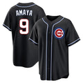 Trusc C.Cubs #9 Miguel Amaya Player Black Fashion Out Game Stitched Jerseys