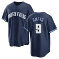 Trusc C.Cubs #9 Miguel Amaya Player Navy City Connect Home Game Stitched Jerseys