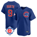 Trusc C.Cubs #9 Miguel Amaya Player Royal 150th Anniversary Limited Home Stitched Jerseys
