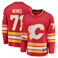 Trusc C.Flames #71 Simon Nemec Red Home Breakaway Jerseys