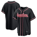 Trusc C.Guardians Black Fashion Out Home Game Blank Player Stitched Jerseys