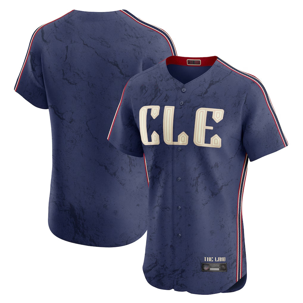 Trusc C.Guardians Navy City Connect Limited Elite Home Blank Player Stitched Jerseys