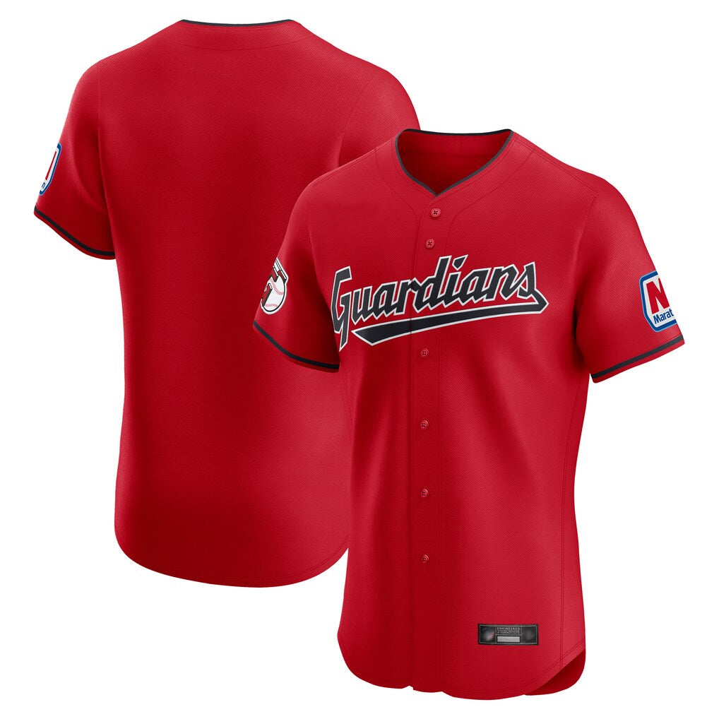 Trusc C.Guardians Red Limited Elite Home Blank Player Stitched Jerseys