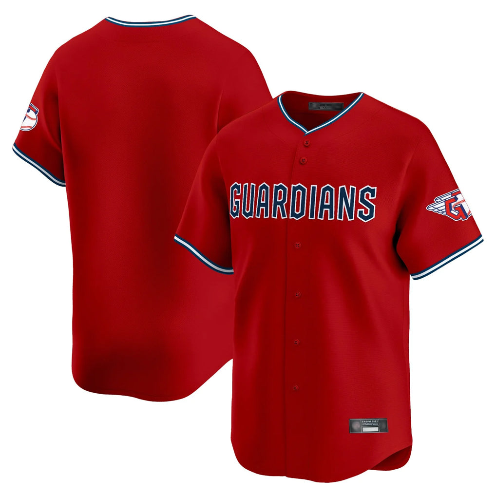 Trusc C.Guardians Red Limited Home Blank Player Stitched Jerseys