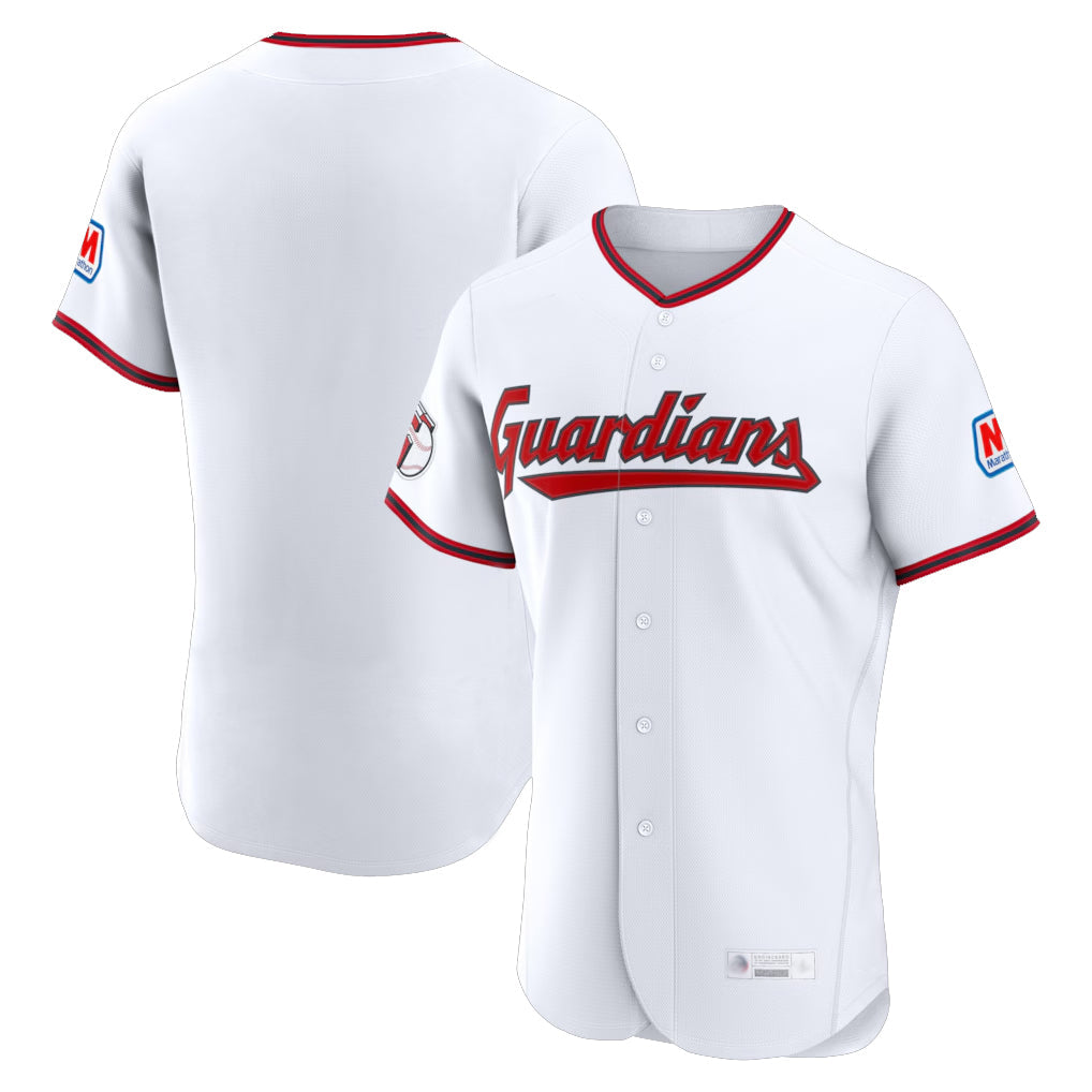 Trusc C.Guardians White Limited Elite Home Blank Player Stitched Jerseys
