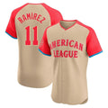 Trusc C.Guardians #11 Jose Ramirez Player Cream American League All-Star Limited Elite Home Stitched Jerseys