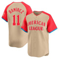 Trusc C.Guardians #11 Jose Ramirez Player Cream American League All-Star Limited Home Stitched Jerseys