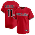 Trusc C.Guardians #11 Jose Ramirez Player Red Limited Home Stitched Jerseys