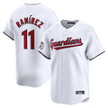 Trusc C.Guardians #11 Jose Ramirez Player White Limited Home Stitched Jerseys