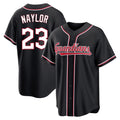 Trusc C.Guardians #23 Bo Naylor Player Black Fashion Out Home Game Stitched Jerseys