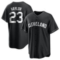 Trusc C.Guardians #23 Bo Naylor Player Black Home Game Stitched Jerseys