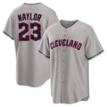 Trusc C.Guardians #23 Bo Naylor Player Gray Game Home Stitched Jerseys