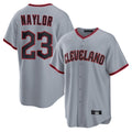Trusc C.Guardians #23 Bo Naylor Player Gray Home Game Stitched Jerseys