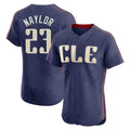 Trusc C.Guardians #23 Bo Naylor Player Navy City Connect Limited Elite Home Stitched Jerseys
