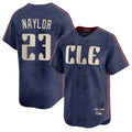 Trusc C.Guardians #23 Bo Naylor Player Navy City Connect Limited Home Stitched Jerseys