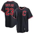Trusc C.Guardians #23 Bo Naylor Player Navy Home Game Stitched Jerseys