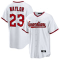 Trusc C.Guardians #23 Bo Naylor Player White Game Home Stitched Jerseys