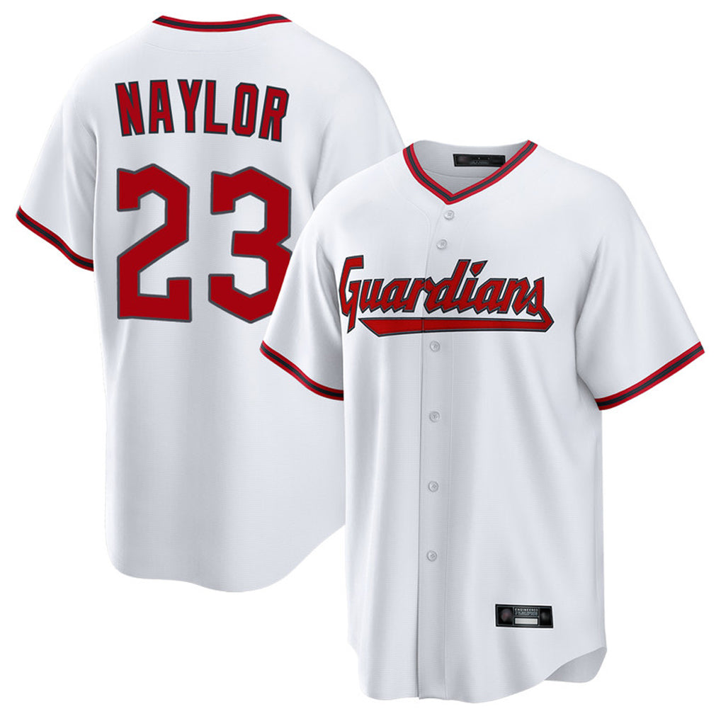 Trusc C.Guardians #23 Bo Naylor Player White Game Home Stitched Jerseys