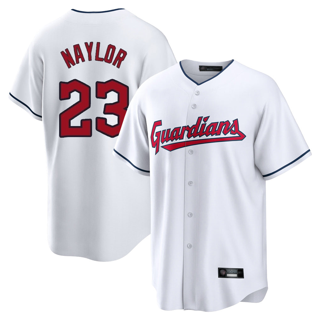 Trusc C.Guardians #23 Bo Naylor Player White Home Game Stitched Jerseys