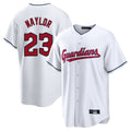 Trusc C.Guardians #23 Bo Naylor Player White Home Game Stitched Jerseys