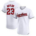 Trusc C.Guardians #23 Bo Naylor Player White Limited Elite Home Stitched Jerseys