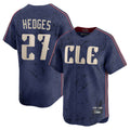 Trusc C.Guardians #27 Austin Hedges Player Navy City Connect Limited Home Stitched Jerseys