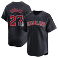 Trusc C.Guardians #27 Austin Hedges Player Navy Limited Home Game Stitched Jerseys