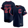 Trusc C.Guardians #27 Austin Hedges Player Navy Limited Home Stitched Jerseys
