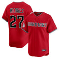 Trusc C.Guardians #27 Austin Hedges Player Red Limited Home Stitched Jerseys