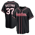 Trusc C.Guardians #37 Travis Bazzana Player Black Fashion Out Home Game Stitched Jerseys