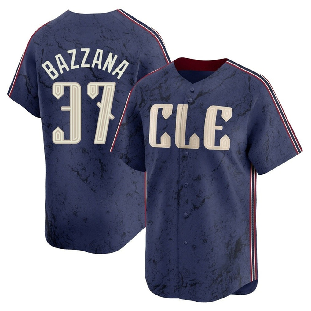Trusc C.Guardians #37 Travis Bazzana Player Navy City Connect Limited Home Stitched Jerseys