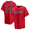Trusc C.Guardians #37 Travis Bazzana Player Red Home Game Stitched Jerseys