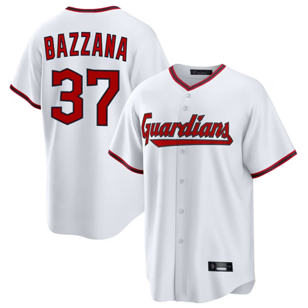 Trusc C.Guardians #37 Travis Bazzana Player White Game Home Stitched Jerseys