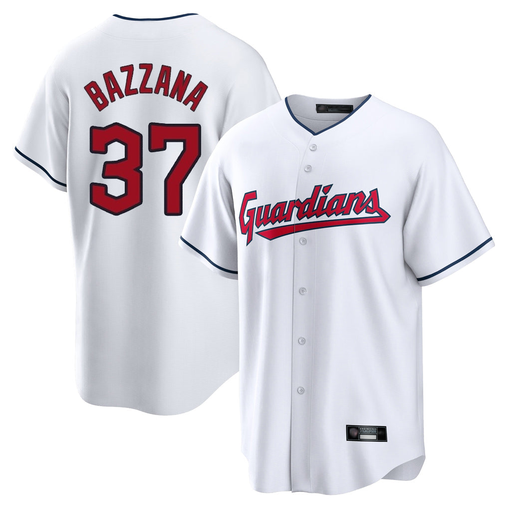 Trusc C.Guardians #37 Travis Bazzana Player White Home Game Stitched Jerseys