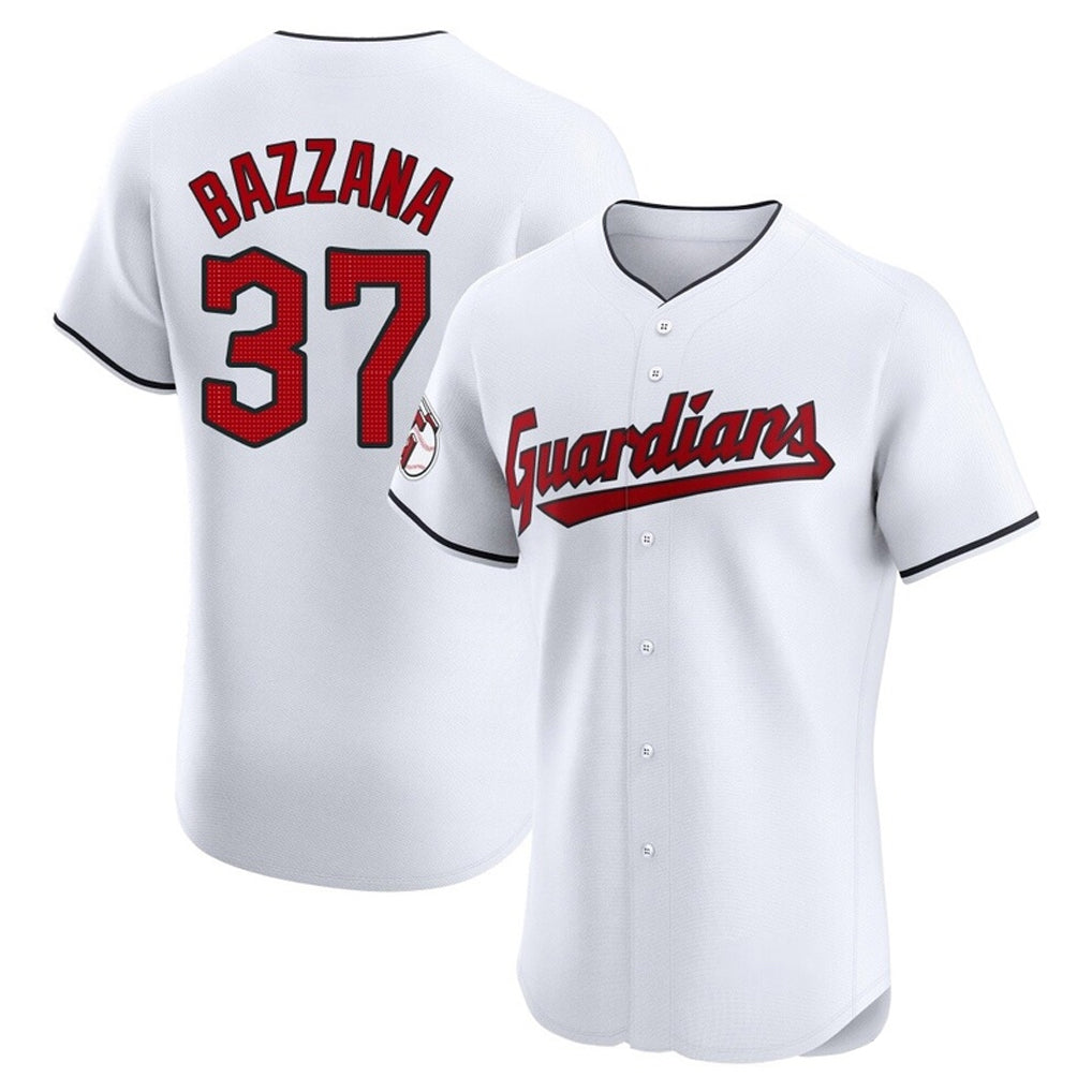 Trusc C.Guardians #37 Travis Bazzana Player White Limited Elite Home Stitched Jerseys