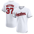 Trusc C.Guardians #37 Travis Bazzana Player White Limited Elite Home Stitched Jerseys