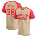 Trusc C.Guardians #38 Steven Kwan Player Cream American League All-Star Limited Elite Home Stitched Jerseys