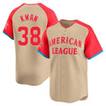 Trusc C.Guardians #38 Steven Kwan Player Cream American League All-Star Limited Home Stitched Jerseys