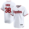 Trusc C.Guardians #38 Steven Kwan Player White Limited Home Game Stitched Jerseys