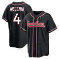 Trusc C.Guardians #4 Brayan Rocchio Player Black Fashion Out Home Game Stitched Jerseys