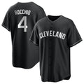 Trusc C.Guardians #4 Brayan Rocchio Player Black Home Game Stitched Jerseys
