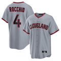 Trusc C.Guardians #4 Brayan Rocchio Player Gray Home Game Stitched Jerseys