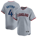 Trusc C.Guardians #4 Brayan Rocchio Player Gray Road Limited Home Game Stitched Jerseys