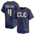 Trusc C.Guardians #4 Brayan Rocchio Player Navy City Connect Limited Home Stitched Jerseys