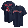 Trusc C.Guardians #4 Brayan Rocchio Player Navy Game Home Stitched Jerseys