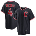 Trusc C.Guardians #4 Brayan Rocchio Player Navy Home Game Stitched Jerseys