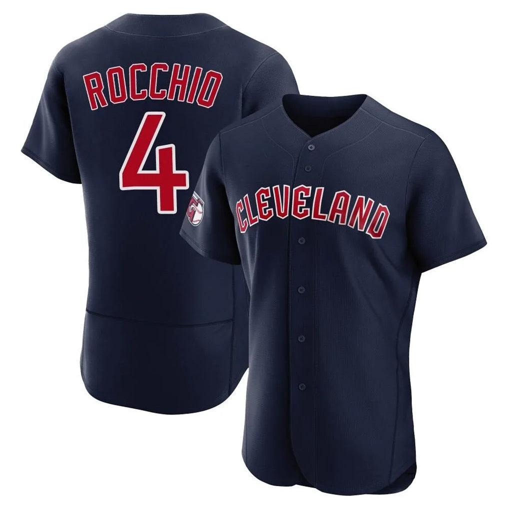 Trusc C.Guardians #4 Brayan Rocchio Player Navy Limited Elite Home Stitched Jerseys