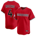 Trusc C.Guardians #4 Brayan Rocchio Player Red Limited Home Stitched Jerseys